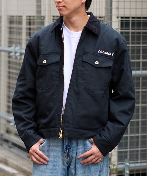 UNIVERSAL OVERALL（ユニバーサルオーバーオール）の「TRUCK JACKET（その他アウター・メンズ・アイボリー/ブラック・MEDIUM/LARGE）」の11枚目の写真