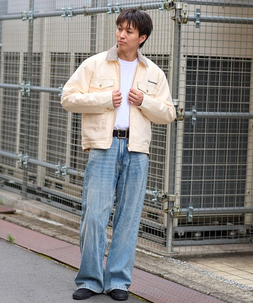 UNIVERSAL OVERALL（ユニバーサルオーバーオール）の「TRUCK JACKET（その他アウター・メンズ・アイボリー/ブラック・MEDIUM/LARGE）」の7枚目の写真