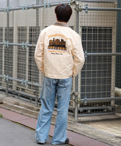 UNIVERSAL OVERALL（ユニバーサルオーバーオール）の「TRUCK JACKET（その他アウター・メンズ・アイボリー/ブラック・MEDIUM/LARGE）」の8枚目の写真