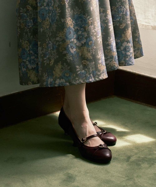 an another angelus（アンアナザーアンジェラス）の「細ベルト使いクラシカルパンプス/fint フィント（パンプス・レディース・ブラック/ワインレッド・S/M/L）」の15枚目の写真