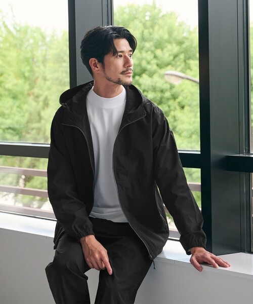 BEAUTY&YOUTH UNITED ARROWS ブルゾン WEB限定 WARDROBE SMART】アクティブ ジップ フードブルゾン