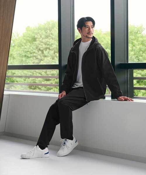 BEAUTY&YOUTH UNITED ARROWS（ビューティーアンドユースユナイテッドアローズ）の「【WEB限定 WARDROBE SMART】アクティブ ジップ フードブルゾン（ブルゾン・メンズ・オリーブ/ブラック・L/XL/M/S）」の15枚目の写真