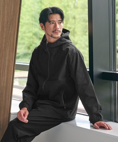 BEAUTY&YOUTH UNITED ARROWS（ビューティーアンドユースユナイテッドアローズ）の「【WEB限定 WARDROBE SMART】アクティブ ジップ フードブルゾン（ブルゾン・メンズ・オリーブ/ブラック・L/XL/M/S）」の17枚目の写真