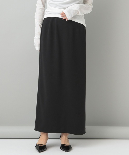 A part by（アパートバイ）の「クレープＩラインスカート（スカート・レディース・アイボリー/ブラック・SMALL/MEDIUM）」の7枚目の写真