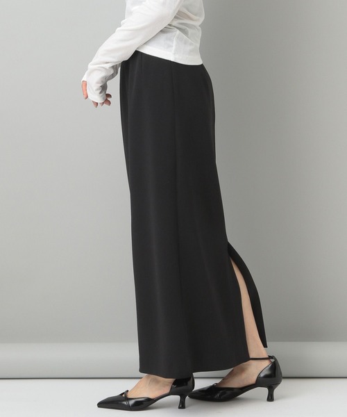 A part by（アパートバイ）の「クレープＩラインスカート（スカート・レディース・アイボリー/ブラック・SMALL/MEDIUM）」の9枚目の写真