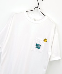 SMILEY FACE | 【GROOVY STORE】SMILEY FACE ワイドシルエット半袖Tシャツ(Tシャツ/カットソー)