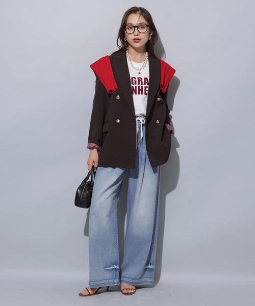 W釦テーラードジャケット（その他アウター）｜Arpege story