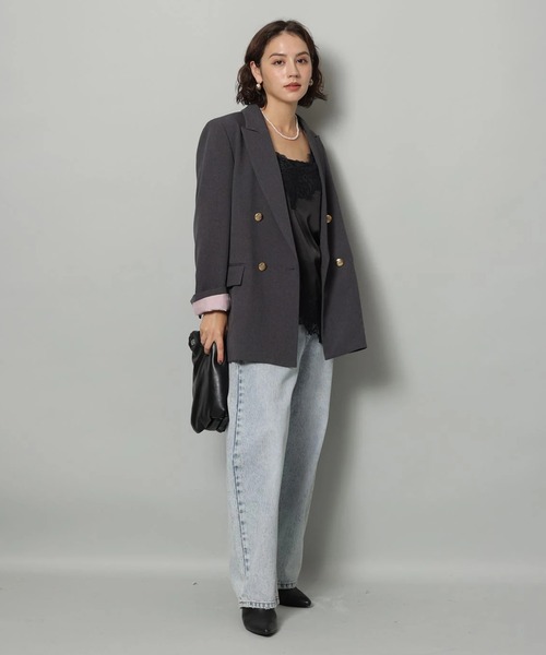 W釦テーラードジャケット（その他アウター）｜Arpege story