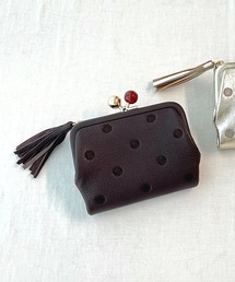 Q | アクリル玉 2つ折りがま口(コインケース)