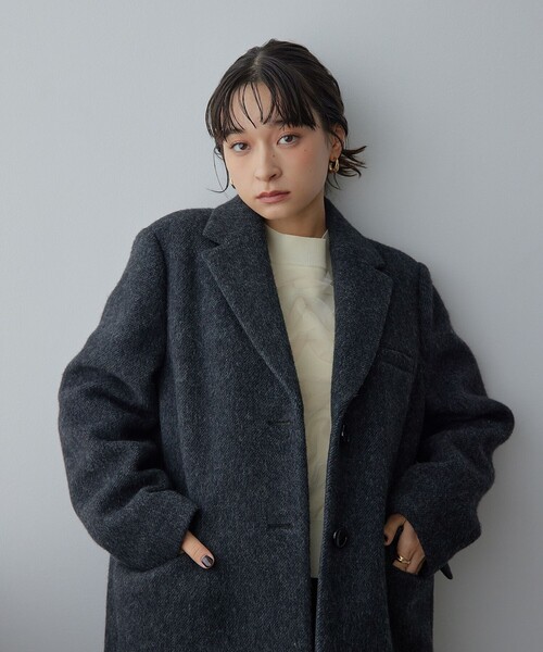 EMMEL REFINES＞EM シャギー ボンディング ジャケット（テーラード