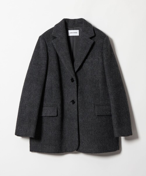 EMMEL REFINES＞EM シャギー ボンディング ジャケット（テーラード