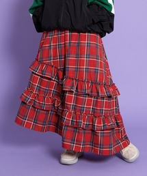 スカート（レッド/赤色系・フリル）ファッション通販 - ZOZOTOWN