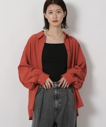 LAKOLE | 袖タックシャーリングシャツ / 582562(シャツ/ブラウス)