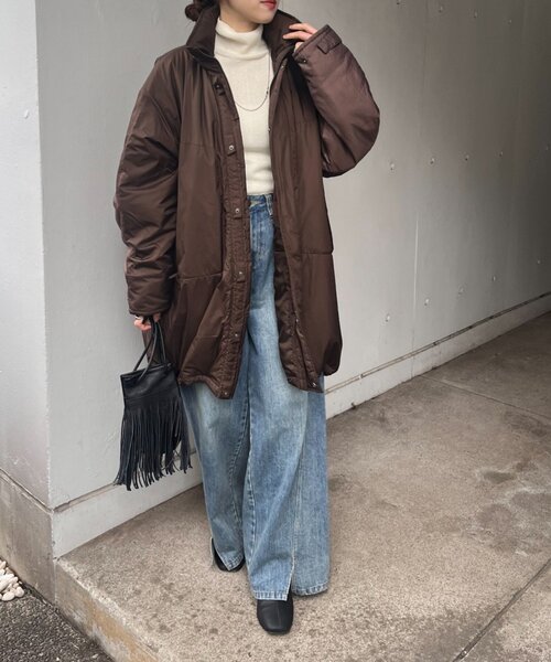 SHENERY（シーナリー）の「中綿コート（その他アウター・レディース・ブラウン/カーキ・FREE）」の11枚目の写真