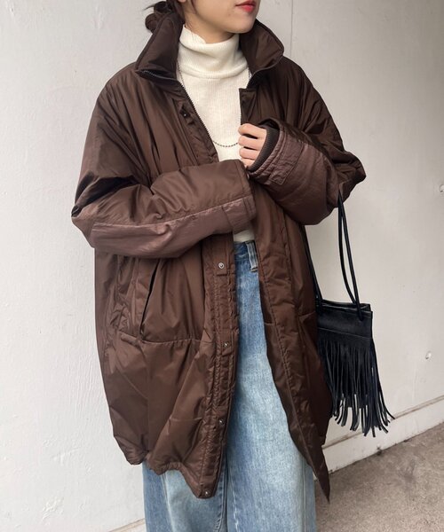 SHENERY（シーナリー）の「中綿コート（その他アウター・レディース・ブラウン/カーキ・FREE）」の14枚目の写真