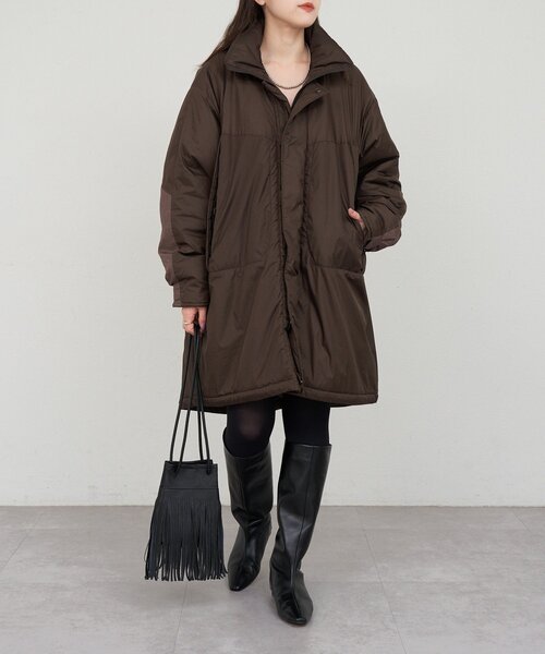SHENERY（シーナリー）の「中綿コート（その他アウター・レディース・ブラウン/カーキ・FREE）」の6枚目の写真
