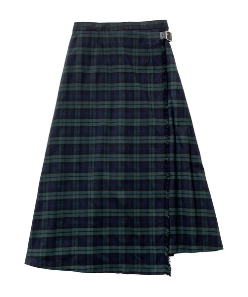 L.L.Bean（エルエルビーン）の「【JAPAN EDITION】キタリー・ロング・キルト・スカート（スカート・レディース・ブルー系その他/ブラック系その他・SMALL/MEDIUM）」の20枚目の写真