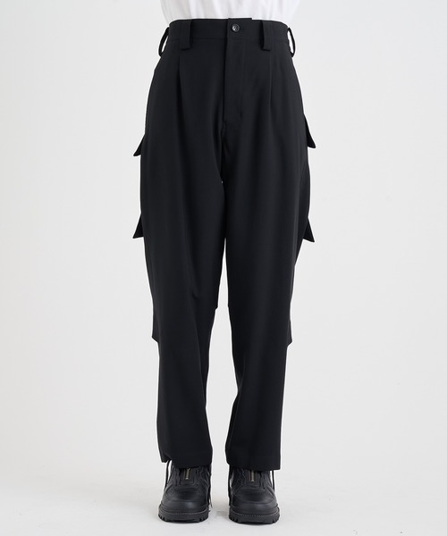 sulvam×UJOH 1Tuck Wide Pants（スラックス）｜sulvam（サルバム