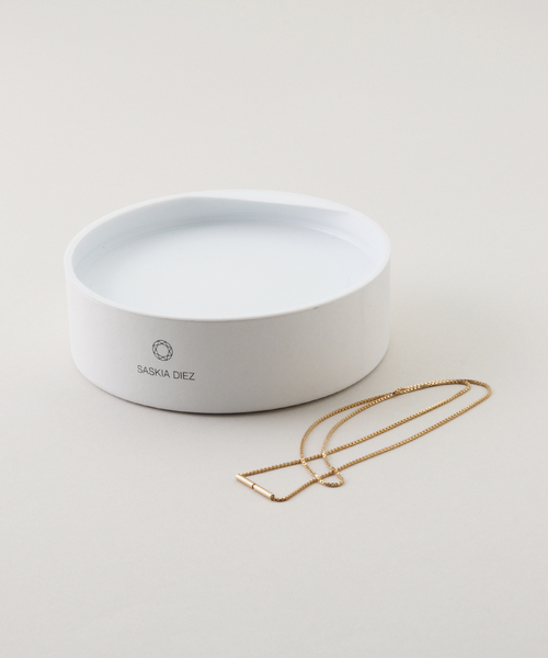 セール】SASKIA DIEZ/サスキア ディツ FINE NECKLACE CUBIC (ゴールド