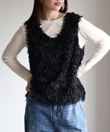 sin.ca（シンカ）の「フェザーヤーンベスト（ベスト）」