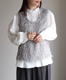 sin.ca（シンカ）の「フェザーヤーンベスト（ベスト）」