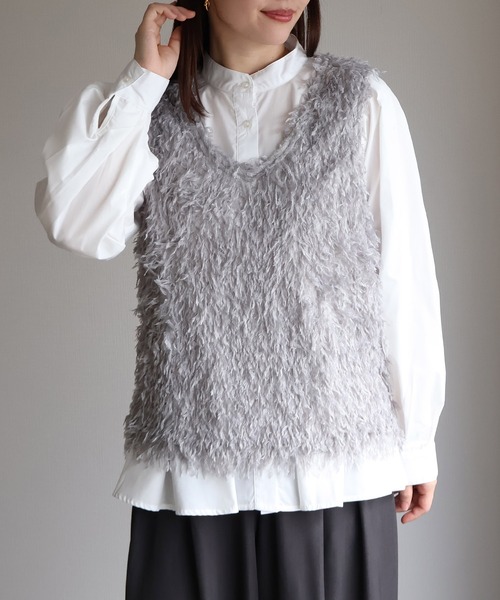 セール】フェザーヤーンベスト（ベスト）｜sin.ca（シンカ）の