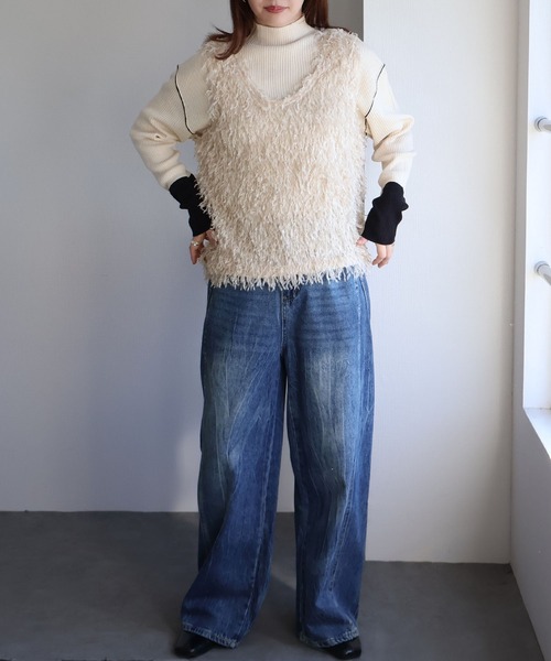 セール】フェザーヤーンベスト（ベスト）｜sin.ca（シンカ）の