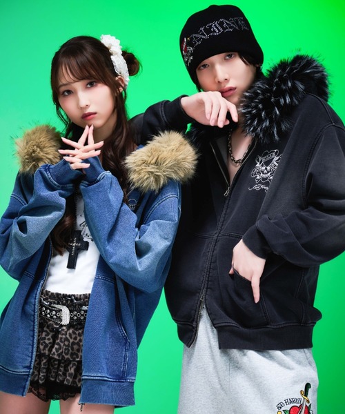 A'GEM/9 パーカー A'gem 9 パーカー A'GEM/9 × .kom 「A'GEM/9/エージェムナイン」 Ed