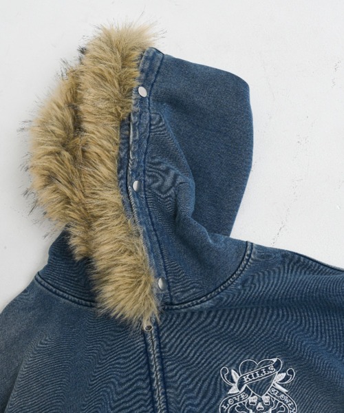 A'GEM/9 × .kom 『A'GEM/9/エージェムナイン』 Ed Hardy ニットデニム