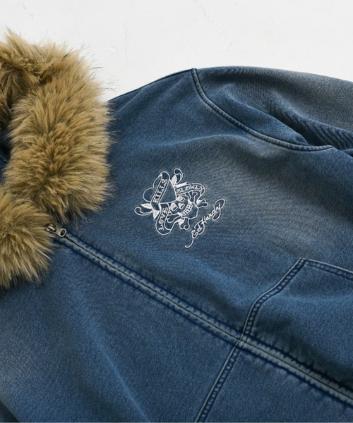 A'GEM/9 × .kom 『A'GEM/9/エージェムナイン』 Ed Hardy ニットデニム