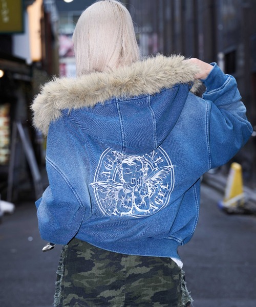 A'GEM/9 × .kom 『A'GEM/9/エージェムナイン』 Ed Hardy ニットデニム