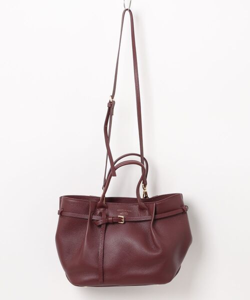 Scrap Book(スクラップブック)の「【CHRISTIAN VILLA】タックベルトトートM(トートバッグ・レディース・ブラック/ブラウン/ブラウン系その他・FREE)」の16枚目の写真