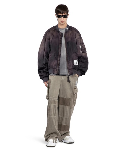 MIHARAYASUHIRO(ミハラヤスヒロ)の「【MIHARAYASUHIRO/ミハラヤスヒロ】AGED FLIGHT JACKET(MA-1・メンズ・ブラック/カーキ・48/46)」の8枚目の写真