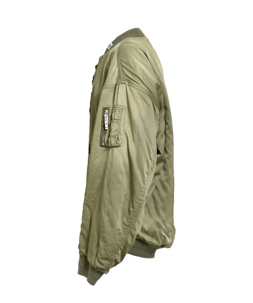 MIHARAYASUHIRO(ミハラヤスヒロ)の「【MIHARAYASUHIRO/ミハラヤスヒロ】AGED FLIGHT JACKET(MA-1・メンズ・ブラック/カーキ・48/46)」の12枚目の写真