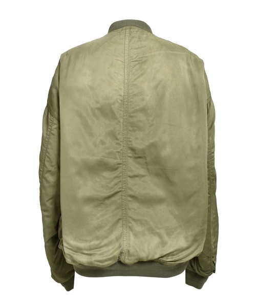 MIHARAYASUHIRO(ミハラヤスヒロ)の「【MIHARAYASUHIRO/ミハラヤスヒロ】AGED FLIGHT JACKET(MA-1・メンズ・ブラック/カーキ・48/46)」の13枚目の写真