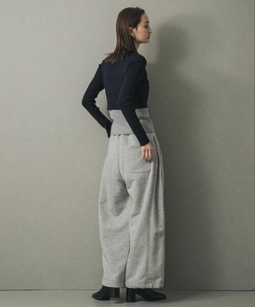 SENSE OF PLACE by URBAN RESEARCH(センスオブプレイスバイアーバンリサーチ)の「ダブルレイヤードカーディガン(カーディガン/ボレロ・レディース・チャコールグレー/ネイビー/キャメル・ONE)」の15枚目の写真