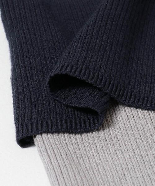 SENSE OF PLACE by URBAN RESEARCH(センスオブプレイスバイアーバンリサーチ)の「ダブルレイヤードカーディガン(カーディガン/ボレロ・レディース・チャコールグレー/ネイビー/キャメル・ONE)」の21枚目の写真