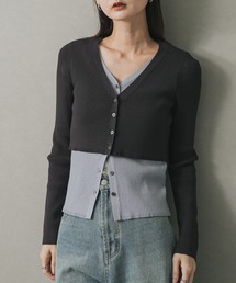 SENSE OF PLACE by URBAN RESEARCH | ダブルレイヤードカーディガン(カーディガン/ボレロ)