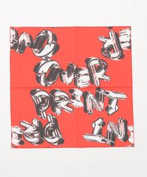 over print（オーバープリント）の「overprint/オーバープリント/chain logo bandana（バンダナ/スカーフ）」