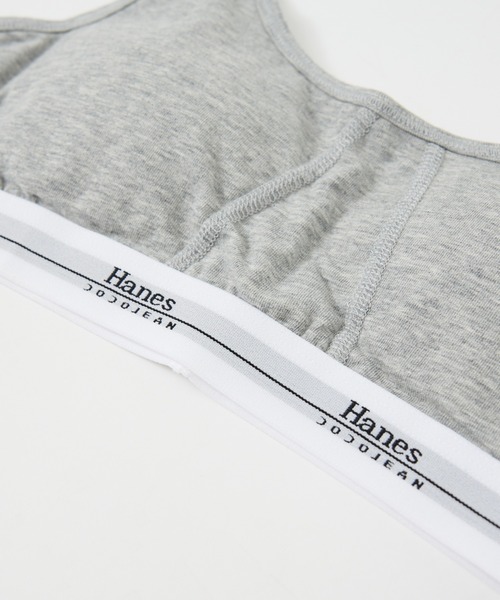 HANES(ヘインズ)の「【HANES/ヘインズ】Hanes originalsソフトブラ by THE DODO JEAN 25FW ヘインズ(HW3-C101)【WEB限定】(スポーツブラ・レディース・ブラック/グレー/ベージュ・M/L)」の7枚目の写真