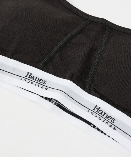 HANES(ヘインズ)の「【HANES/ヘインズ】Hanes originalsソフトブラ by THE DODO JEAN 25FW ヘインズ(HW3-C101)【WEB限定】(スポーツブラ・レディース・ブラック/グレー/ベージュ・M/L)」の12枚目の写真