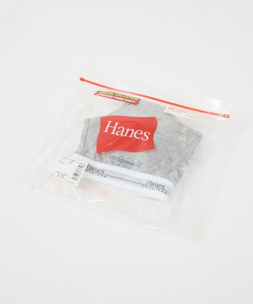 HANES(ヘインズ)の「【HANES/ヘインズ】Hanes originalsソフトブラ by THE DODO JEAN 25FW ヘインズ(HW3-C101)【WEB限定】(スポーツブラ・レディース・ブラック/グレー/ベージュ・M/L)」の4枚目の写真