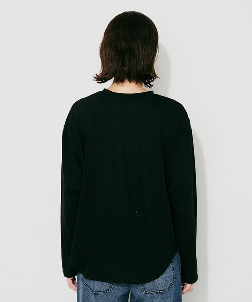 UNTITLED(アンタイトル)の「【CHIGNON】CHERIE シンプルロゴTシャツ(Tシャツ/カットソー・レディース・ホワイト/ブラック・02)」の14枚目の写真