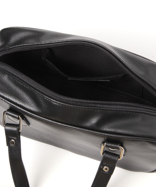 LAKOLE（ラコレ）の「スクエア2WAYミニボストンバッグ / 599450（ショルダーバッグ・レディース・ブラック/オフホワイト/ブラウン・FREE）」の12枚目の写真