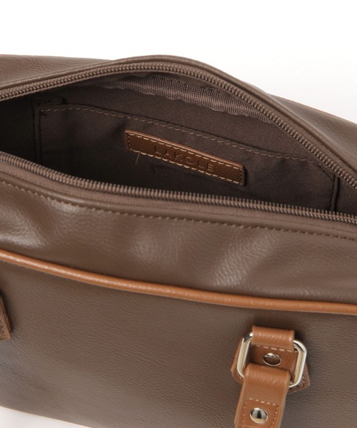 LAKOLE（ラコレ）の「スクエア2WAYミニボストンバッグ / 599450（ショルダーバッグ・レディース・ブラック/オフホワイト/ブラウン・FREE）」の19枚目の写真