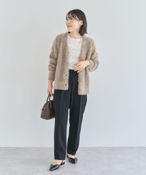 Petit fleur（プチフルール）の「・Petit Fleur コウタクジャガードロンTEE（Tシャツ/カットソー・レディース・ブラック/ブラウン/グレー/アイボリー・FREE）」の20枚目の写真