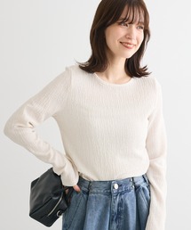 Petit fleur | ・Petit Fleur コウタクジャガードロンTEE(Tシャツ/カットソー)