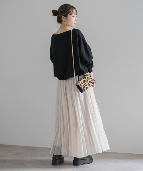 NOBLE　スビンコットンスウェットトップス 追加》スビンコットンスウェットトップス（スウェット）｜NOBLE