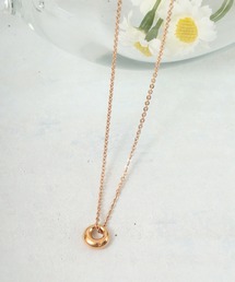 Zanipolo Terzini ドーナッツリングネックレス