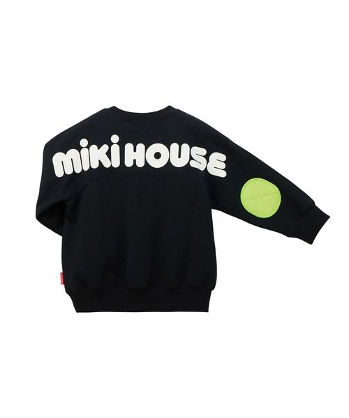 MIKI HOUSE（ミキハウス）の「【WEB限定】バックロゴトレーナー（スウェット・キッズ・ブラック/ベージュ/ロイヤルブルー/ラベンダー・80ｃｍ/90cm/100cm/110cm/120cm/130cm）」の20枚目の写真